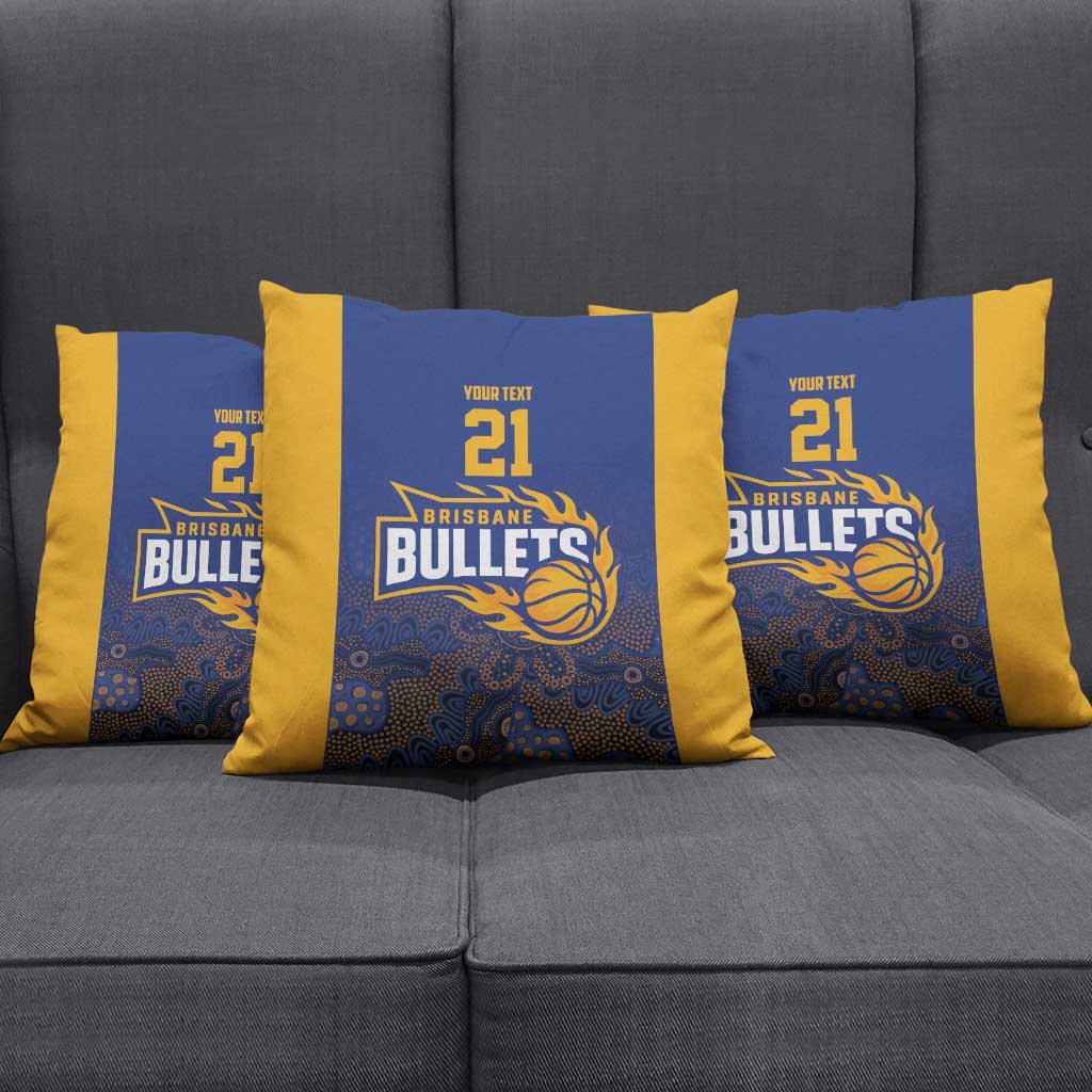 Basketball Custom Brisbane Pillow Cover Simple Australian Dot Art - Aussie Hoodie