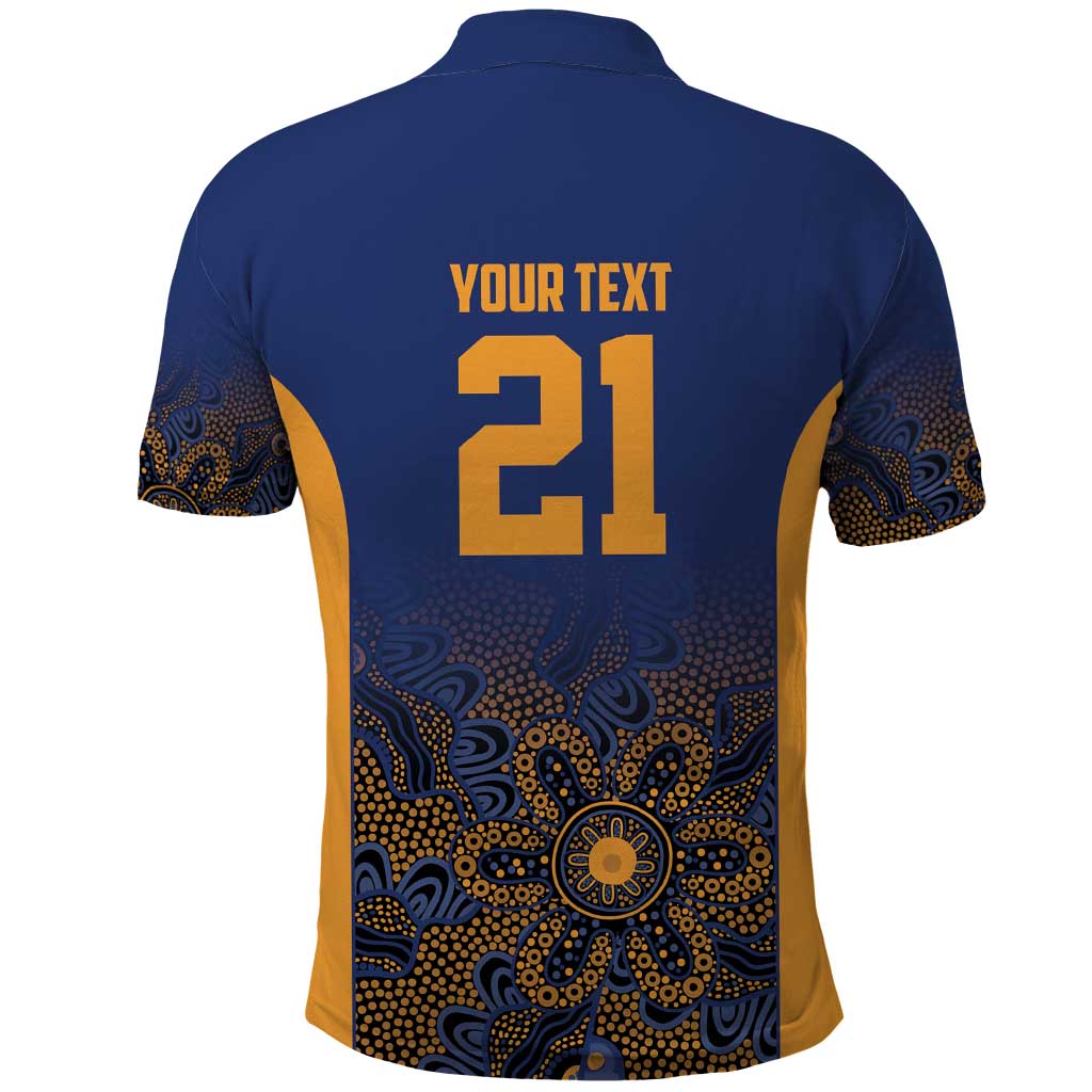 Basketball Custom Brisbane Polo Shirt Simple Australian Dot Art - Aussie Hoodie