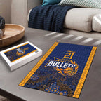 Basketball Custom Brisbane Puzzle Simple Australian Dot Art LT9