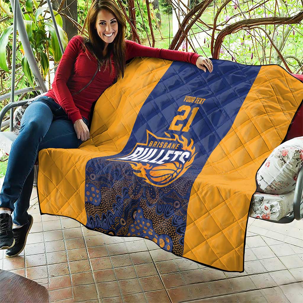 Basketball Custom Brisbane Quilt Simple Australian Dot Art - Aussie Hoodie