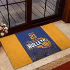 Basketball Custom Brisbane Rubber Doormat Simple Australian Dot Art - Aussie Hoodie