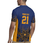 Basketball Custom Brisbane Rugby Jersey Simple Australian Dot Art - Aussie Hoodie