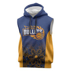 Basketball Custom Brisbane Sleeveless Hoodie Simple Australian Dot Art - Aussie Hoodie