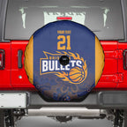 Basketball Custom Brisbane Spare Tire Cover Simple Australian Dot Art - Aussie Hoodie