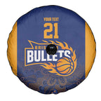 Basketball Custom Brisbane Spare Tire Cover Simple Australian Dot Art - Aussie Hoodie