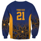 Basketball Custom Brisbane Sweatshirt Simple Australian Dot Art - Aussie Hoodie