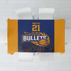 Basketball Custom Brisbane Tablecloth Simple Australian Dot Art - Aussie Hoodie