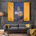 Basketball Custom Brisbane Tapestry Simple Australian Dot Art - Aussie Hoodie