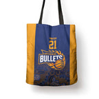 Basketball Custom Brisbane Tote Bag Simple Australian Dot Art - Aussie Hoodie