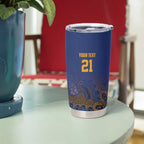 Basketball Custom Brisbane Tumbler Cup Simple Australian Dot Art - Aussie Hoodie