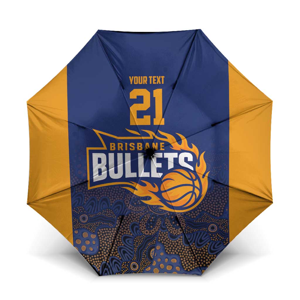 Basketball Custom Brisbane Umbrella Simple Australian Dot Art - Aussie Hoodie
