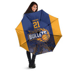 Basketball Custom Brisbane Umbrella Simple Australian Dot Art - Aussie Hoodie