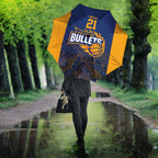 Basketball Custom Brisbane Umbrella Simple Australian Dot Art - Aussie Hoodie