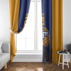 Basketball Custom Brisbane Window Curtain Simple Australian Dot Art - Aussie Hoodie