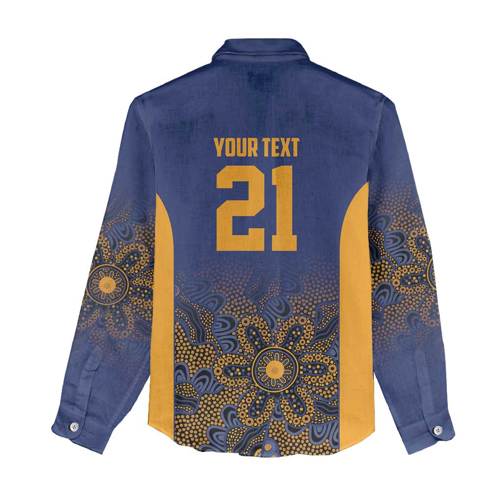 Basketball Custom Brisbane Women Casual Shirt Simple Australian Dot Art - Aussie Hoodie