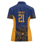 Basketball Custom Brisbane Women Polo Shirt Simple Australian Dot Art - Aussie Hoodie
