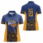 Basketball Custom Brisbane Women Polo Shirt Simple Australian Dot Art - Aussie Hoodie