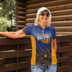 Basketball Custom Brisbane Women Polo Shirt Simple Australian Dot Art - Aussie Hoodie