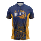 Basketball Custom Brisbane Zipper Polo Shirt Simple Australian Dot Art - Aussie Hoodie