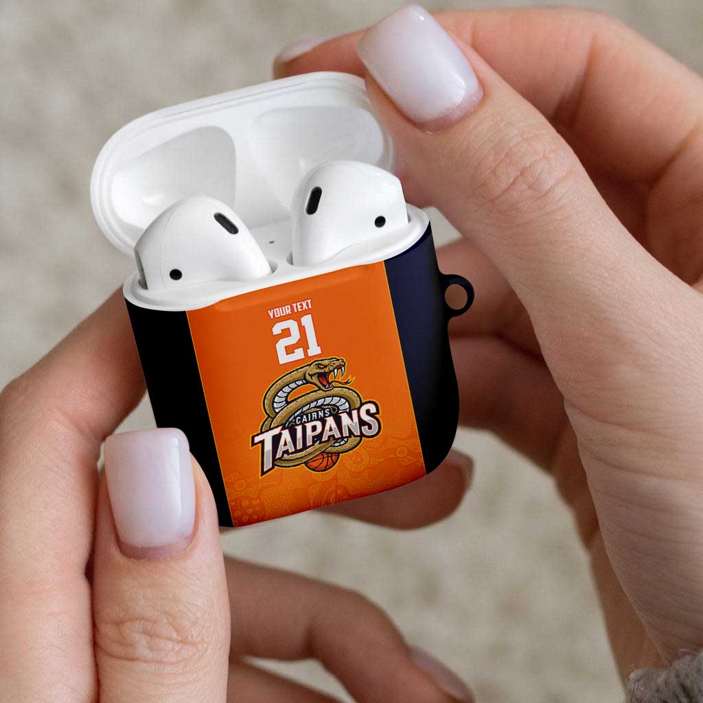 Basketball Custom Cairns AirPods Case Simple Australian Dot Art - Aussie Hoodie