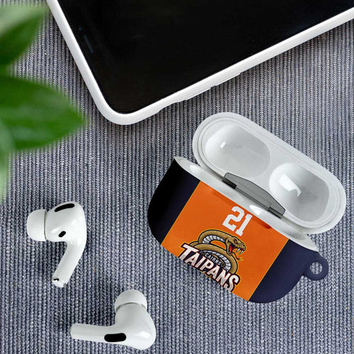 Basketball Custom Cairns AirPods Case Simple Australian Dot Art - Aussie Hoodie