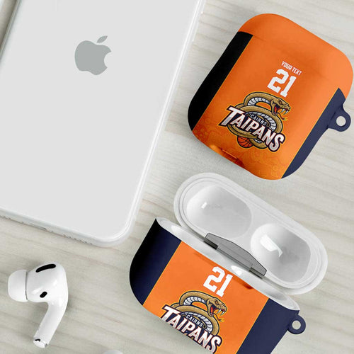 Basketball Custom Cairns AirPods Case Simple Australian Dot Art - Aussie Hoodie