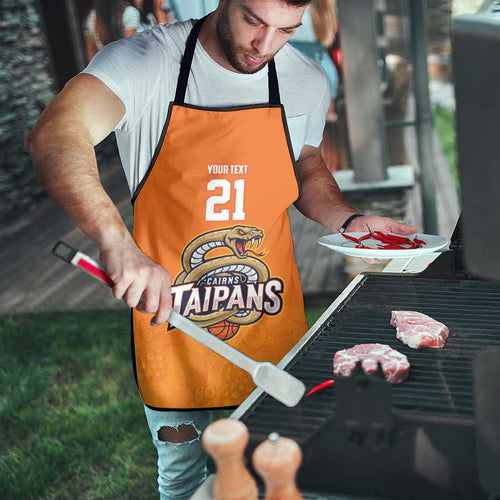 Basketball Custom Cairns Apron Simple Australian Dot Art - Aussie Hoodie