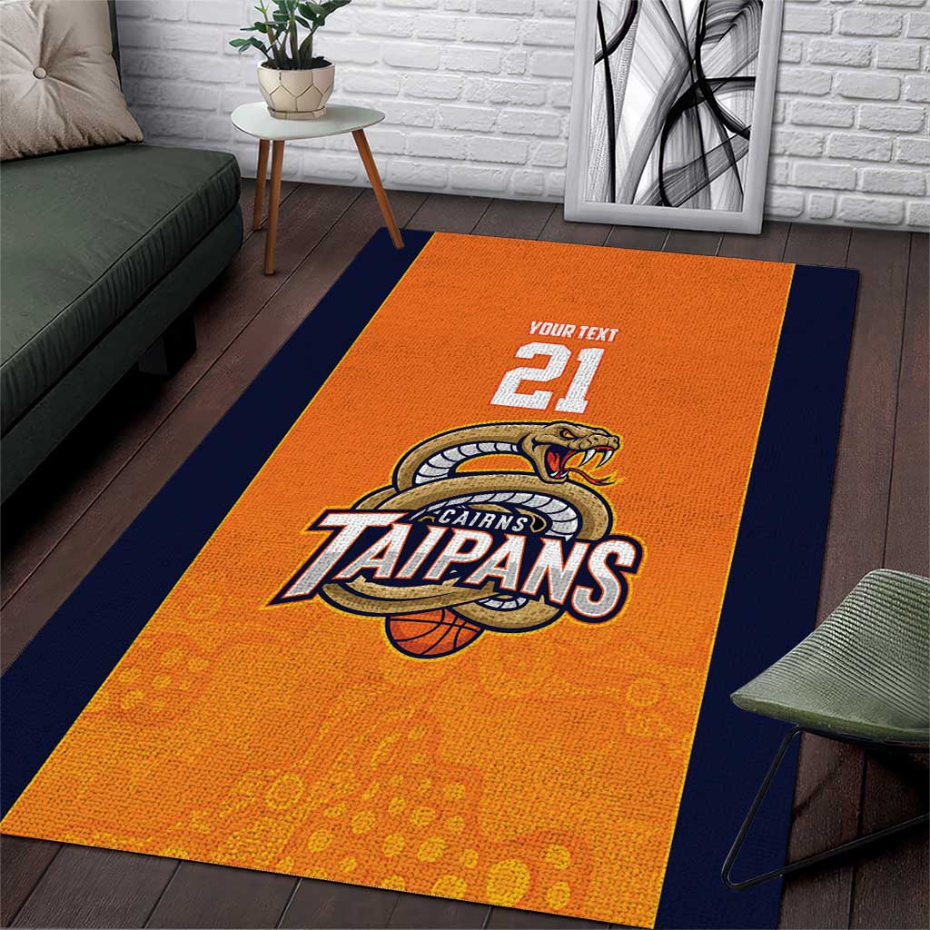 Basketball Custom Cairns Area Rug Simple Australian Dot Art - Aussie Hoodie