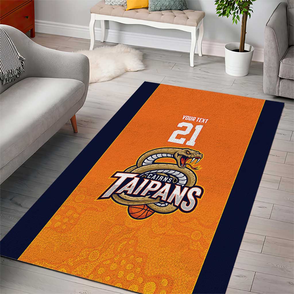 Basketball Custom Cairns Area Rug Simple Australian Dot Art - Aussie Hoodie