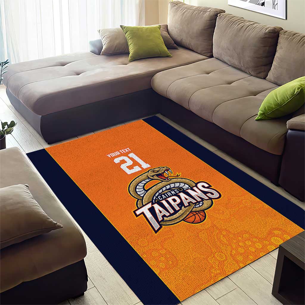 Basketball Custom Cairns Area Rug Simple Australian Dot Art - Aussie Hoodie
