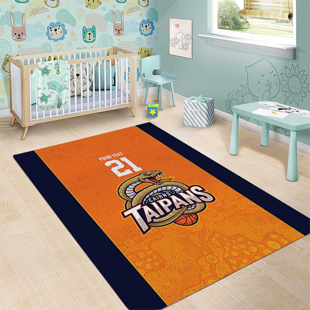 Basketball Custom Cairns Area Rug Simple Australian Dot Art - Aussie Hoodie
