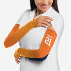 Basketball Custom Cairns Arm Sleeves Simple Australian Dot Art - Aussie Hoodie