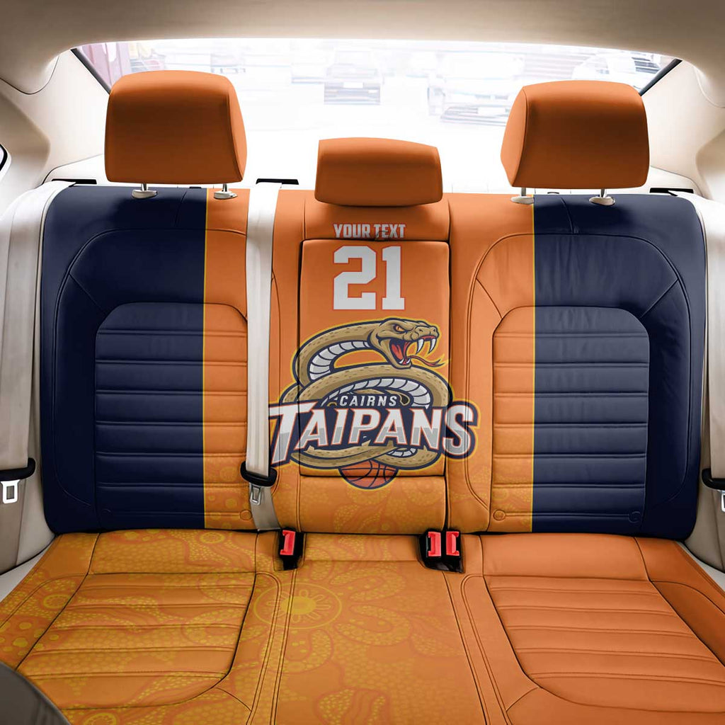 Basketball Custom Cairns Back Car Seat Cover Simple Australian Dot Art - Aussie Hoodie