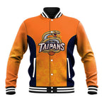 Basketball Custom Cairns Baseball Jacket Simple Australian Dot Art - Aussie Hoodie