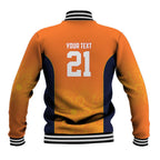 Basketball Custom Cairns Baseball Jacket Simple Australian Dot Art - Aussie Hoodie