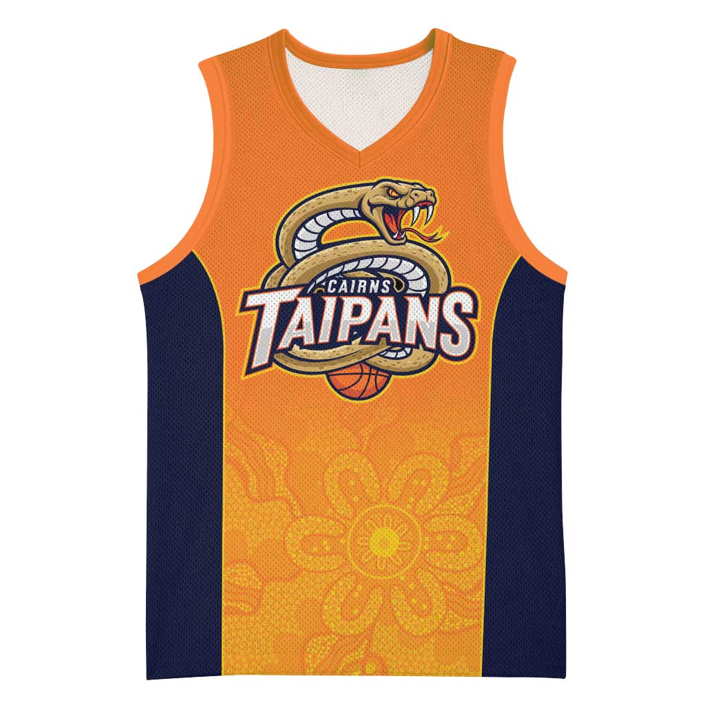 Basketball Custom Cairns Basketball Jersey Simple Australian Dot Art - Aussie Hoodie