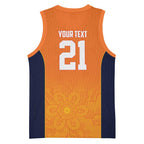 Basketball Custom Cairns Basketball Jersey Simple Australian Dot Art - Aussie Hoodie
