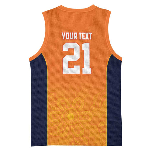 Basketball Custom Cairns Basketball Jersey Simple Australian Dot Art - Aussie Hoodie