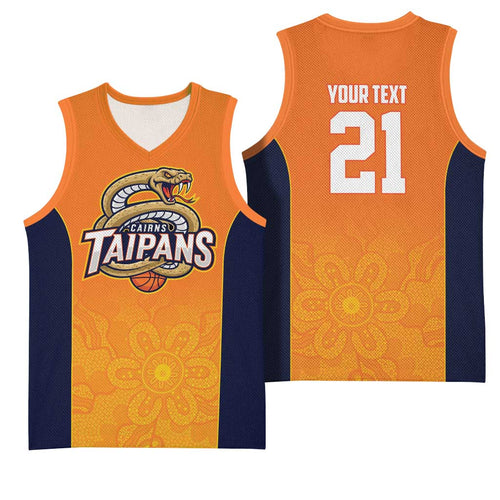 Basketball Custom Cairns Basketball Jersey Simple Australian Dot Art - Aussie Hoodie