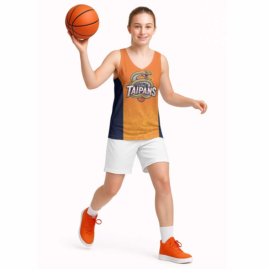 Basketball Custom Cairns Basketball Jersey Simple Australian Dot Art - Aussie Hoodie