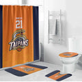 Basketball Custom Cairns Bathroom Set Simple Australian Dot Art - Aussie Hoodie