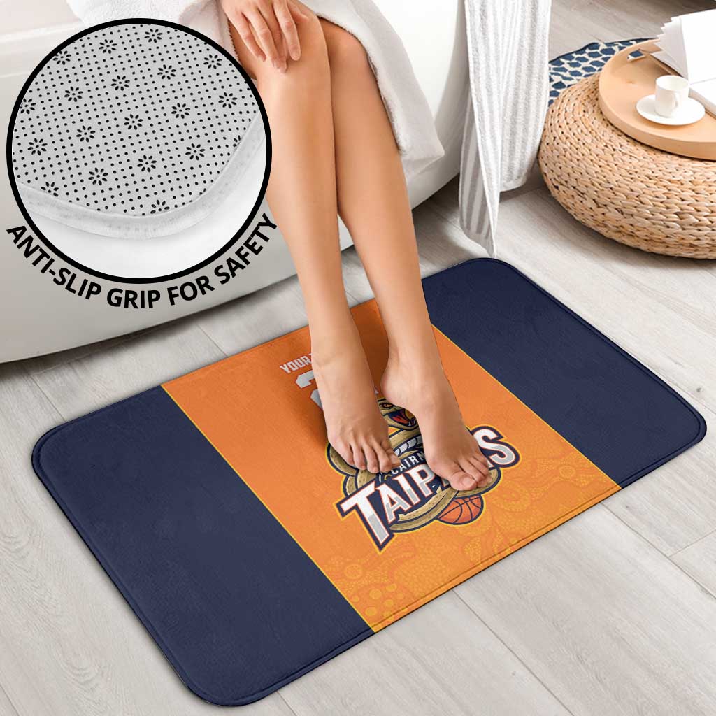Basketball Custom Cairns Bathroom Set Simple Australian Dot Art - Aussie Hoodie