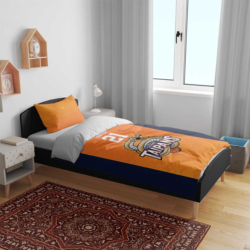 Basketball Custom Cairns Bedding Set Simple Australian Dot Art - Aussie Hoodie