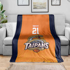Basketball Custom Cairns Blanket Simple Australian Dot Art - Aussie Hoodie