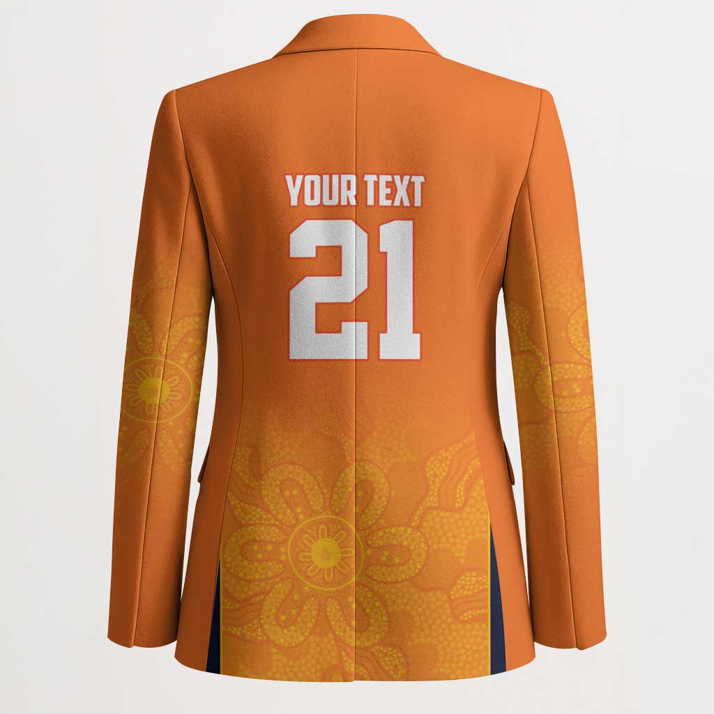 Basketball Custom Cairns Blazer Simple Australian Dot Art - Aussie Hoodie