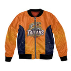 Basketball Custom Cairns Bomber Jacket Simple Australian Dot Art - Aussie Hoodie