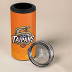 Basketball Custom Cairns 4 in 1 Can Cooler Tumbler Simple Australian Dot Art - Aussie Hoodie