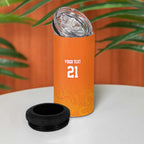 Basketball Custom Cairns 4 in 1 Can Cooler Tumbler Simple Australian Dot Art - Aussie Hoodie