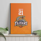 Basketball Custom Cairns Canvas Wall Art Simple Australian Dot Art - Aussie Hoodie