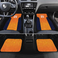 Basketball Custom Cairns Car Mats Simple Australian Dot Art - Aussie Hoodie